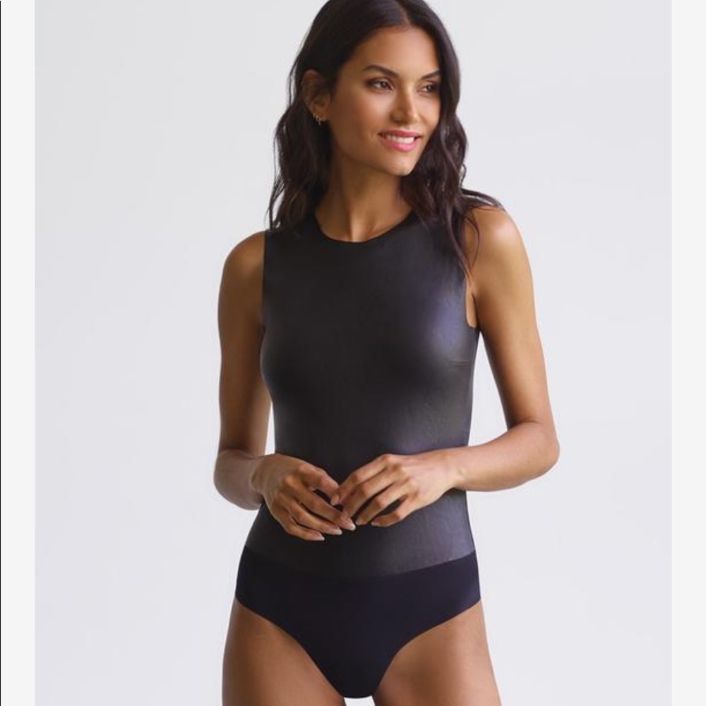 Commando Faux Leather Bodysuit